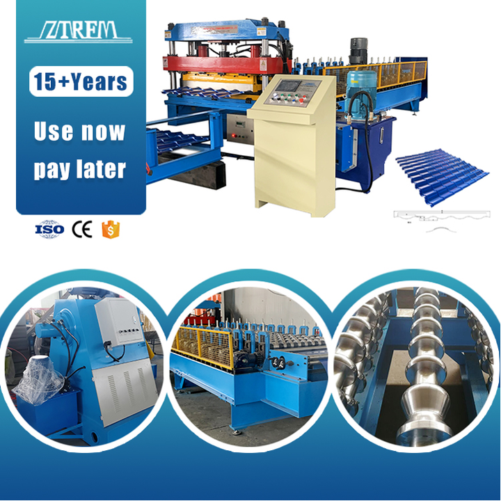 Glazed Tile Roll Forming Machine