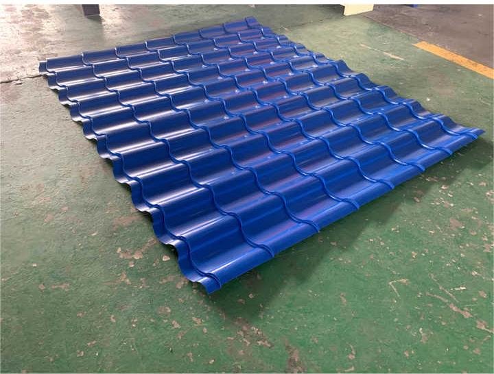 Glazed tile roll forming machine