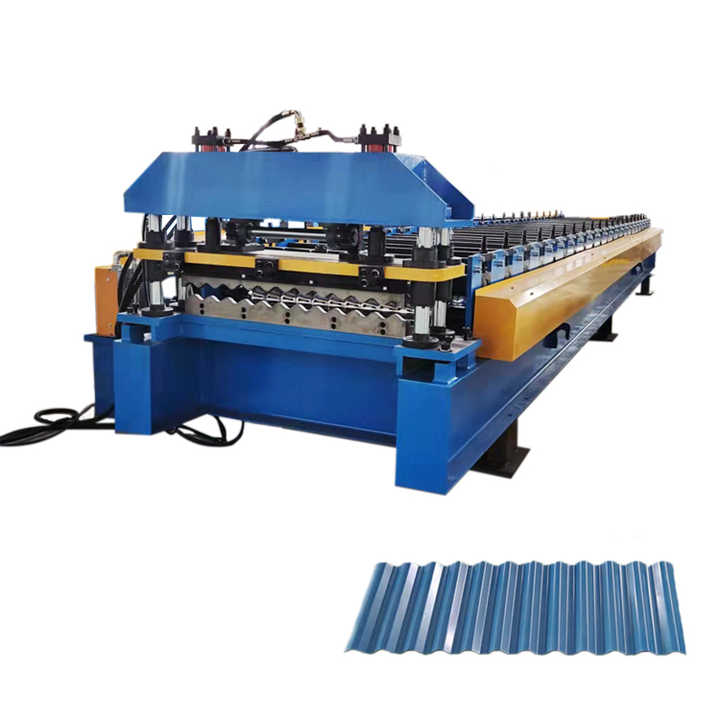 Thin Material Corrugated Roof Sheet Forming Machine