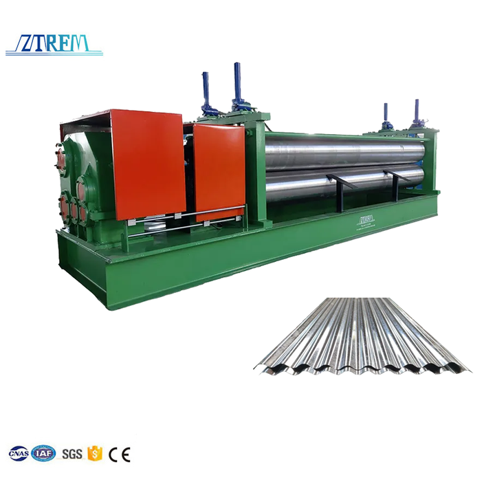 Barrel corrugated forming machine