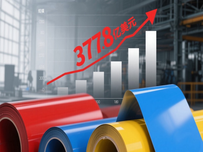 Global Color-Coated Steel Market to Reach USD 37.8 Billion by 2034