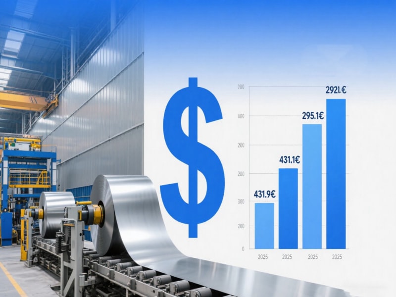 Coated Steel Market Forecast to Reach USD 3.38 Billion by 2032